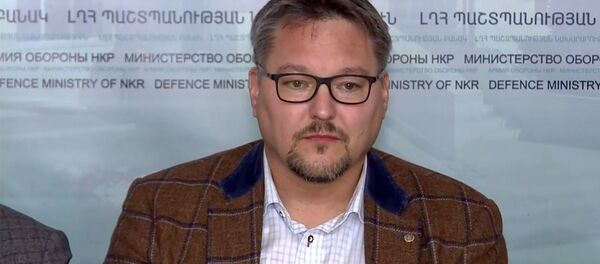 Брифинг депутатов Бундестага в Едином информационном центре (18 октября 2020). Карабах - Sputnik Արմենիա