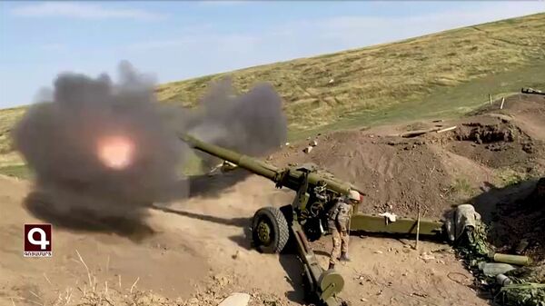 Праздник бога войны: как артиллеристы куют победу на фронтах Карабаха? - Sputnik Армения