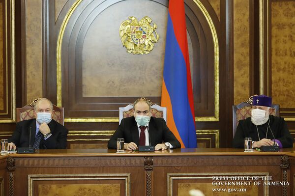 Փաշինյանի գլխավորությամբ Անվտանգության խորհրդի արտահերթ նիստ է անցկացվել Փաշինյանի գլխավորությամբ Անվտանգության խորհրդի արտահերթ նիստ է անցկացվել - Sputnik Արմենիա