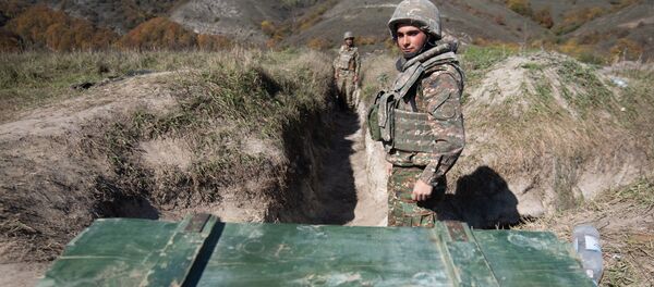 Военнослужащие Армии Обороны НКР Военнослужащие Армии Обороны НКР - Sputnik Արմենիա