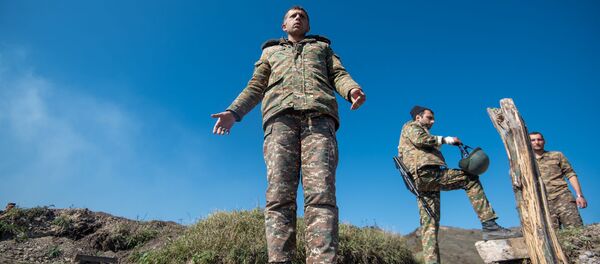 Военнослужащие Армии Обороны НКР - Sputnik Армения