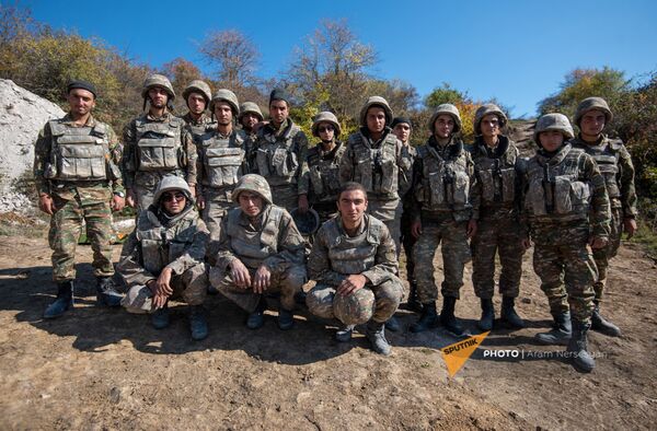 Военнослужащие Армии Обороны НКР - Sputnik Армения