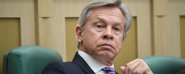 Сенатор, член комитета Совета Федерации по конституционному законодательству и государственному строительству Алексей Пушков - Sputnik Армения