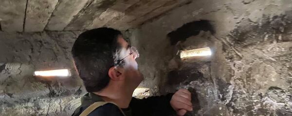 Президент НКР Араик Арутюнян на передовой Президент НКР Араик Арутюнян на передовой - Sputnik Армения