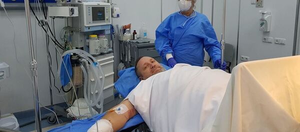 Военкору Юрию Котеноку провели сложную нейрохирургическую операцию на стопе (23 октября 2020). Еревaн Военкору Юрию Котеноку провели сложную нейрохирургическую операцию на стопе (23 октября 2020). Еревaн - Sputnik Արմենիա