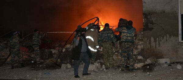 Ситуация в Степанакерте после обстрелов (23 октября 2020). Карабах Ситуация в Степанакерте после обстрелов (23 октября 2020). Карабах - Sputnik Արմենիա