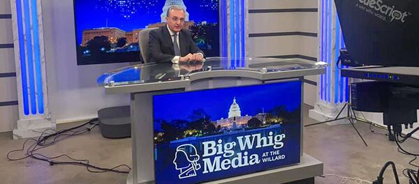 Министр иностранных дел Армении Зограб Мнацаканян в интервью Кристиане Аманпур на телеканале CNN (23 октября 2020). США Министр иностранных дел Армении Зограб Мнацаканян в интервью Кристиане Аманпур на телеканале CNN (23 октября 2020). США - Sputnik Армения