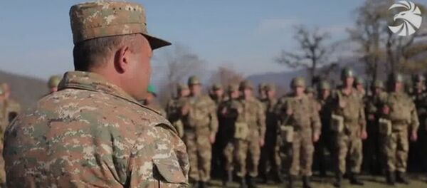 Տավուշի կամավորականների մարզումները՝ ռազմաճակատ մեկնելուց առաջ - Sputnik Արմենիա