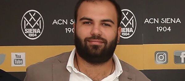 Президент ФК Сиена Роман Геворкян - Sputnik Արմենիա