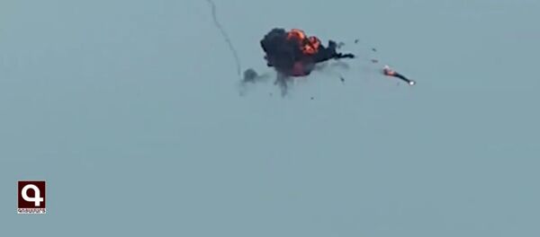 Հակառակորդի հերթական ԱԹՍ երի ոչնչացումը ՊԲ հակաօդային ուժերի կողմից - Sputnik Արմենիա