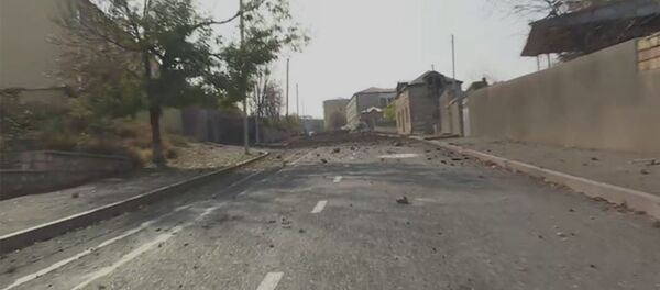 Շուշիում «Սմերչ» համազարկային կրակի ռեակտիվ համակարգով հրետակոծության հետևանքով կա 1 զոհ և 2 վիրավոր: - Sputnik Армения