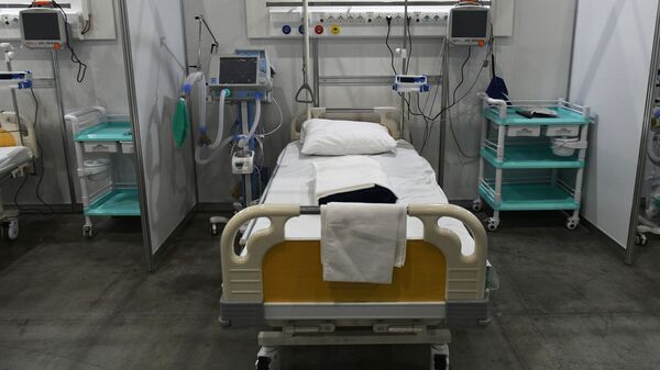 Временный госпиталь для пациентов с COVID-19 - Sputnik Армения