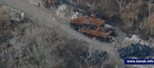 Ադրբեջանական կողմի խոցված տանկերը և զրահատեխնիկան հյուսիս-հյուսիսարևելյան ուղղությամբ։ - Sputnik Արմենիա