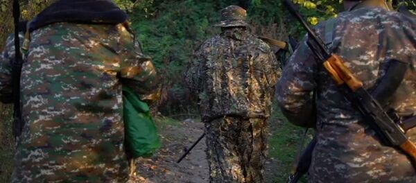 Женщины-добровольцы на войне в Нагорном Карабахе - Sputnik Армения