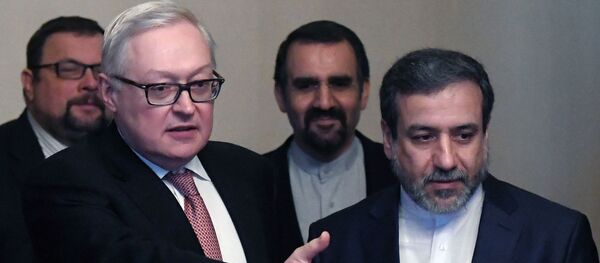 Заместитель министра иностранных дел РФ С.Рябков встретился с заместителем министра иностранных дел Ирана А.Аракчи Заместитель министра иностранных дел РФ С.Рябков встретился с заместителем министра иностранных дел Ирана А.Аракчи - Sputnik Արմենիա