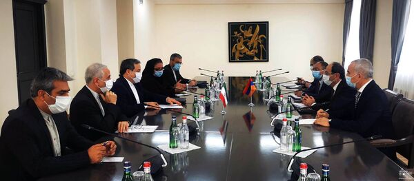 Политические консультации между МИД Армении и Ирана (30 октября 2020). Еревaн - Sputnik Армения