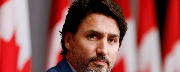 Премьер-министр Канады Джастин Трюдо во время пресс-конференции (25 сентября 2020). Оттава Премьер-министр Канады Джастин Трюдо во время пресс-конференции (25 сентября 2020). Оттава - Sputnik Армения