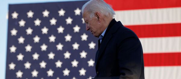 Кандидат в президенты США от Демократической партии и бывший вице-президент Джо Байден на предвыборной кампании в Сент-Поле (30 октября 2020). Миннесота - Sputnik Արմենիա