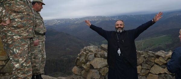 Глава Епархии Тавуша Армянской Апостольской Церкви Баграт епископ Галстанян  - Sputnik Արմենիա