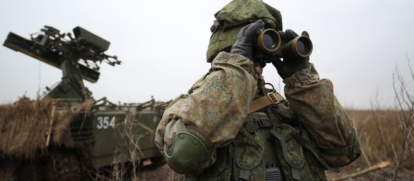 Военнослужащие во время тактико-специальных учений подразделения противовоздушной обороны воздушно-десантной дивизии - Sputnik Արմենիա