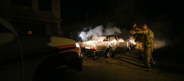 Последствия обстрела Степанакерта силами ВС Азербайджана (3 ноября 2020). Карабах Последствия обстрела Степанакерта силами ВС Азербайджана (3 ноября 2020). Карабах - Sputnik Արմենիա