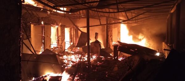 Последствия обстрела Шуши силами ВС Азербайджана (3 ноября 2020). Карабах - Sputnik Армения