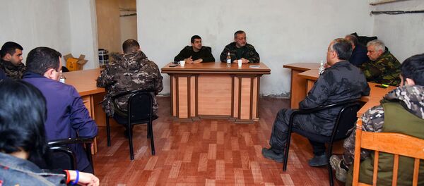 Президент Карабаха Араик Арутюня встретился с фракциями НС Карабаха (6 ноября 2020). Карабах Президент Карабаха Араик Арутюня встретился с фракциями НС Карабаха (6 ноября 2020). Карабах - Sputnik Արմենիա