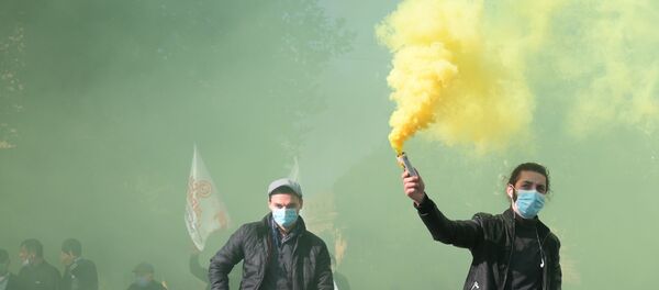 Акция протеста в Грузии - Sputnik Արմենիա