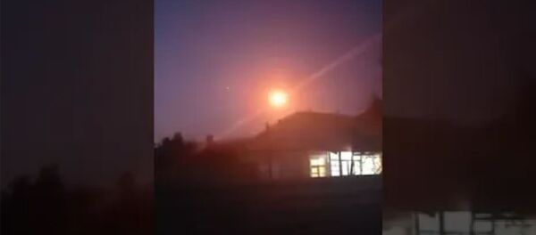 Предположительно момент уничтожения российского Ми-24 над Арменией - Sputnik Армения