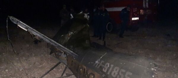 Обломки российского вертолета Ми-24, сбитого в воздушном пространстве над территорией Армении вне зоны боевых действий (9 ноября 2020). Араратская область Обломки российского вертолета Ми-24, сбитого в воздушном пространстве над территорией Армении вне зоны боевых действий (9 ноября 2020). Араратская область - Sputnik Արմենիա