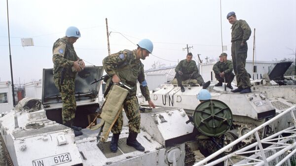 Российский батальон миротворческих сил ООН - Sputnik Армения