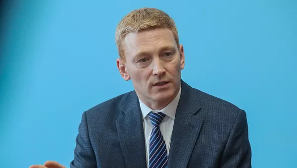 Директор НИИ гриппа им. Смородинцева Минздрава России Дмитрий Лиознов во время брифинга (19 марта 2020). Санкт-Петербург