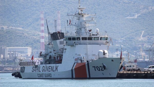 Корабль береговой охраны Турции  - Sputnik Армения