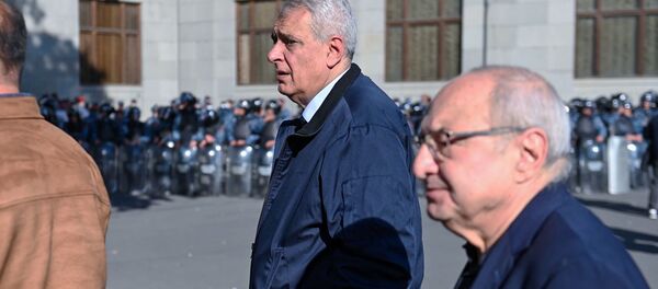 Ситуация на площади Свободы (11 ноября 2020). Еревaн - Sputnik Արմենիա