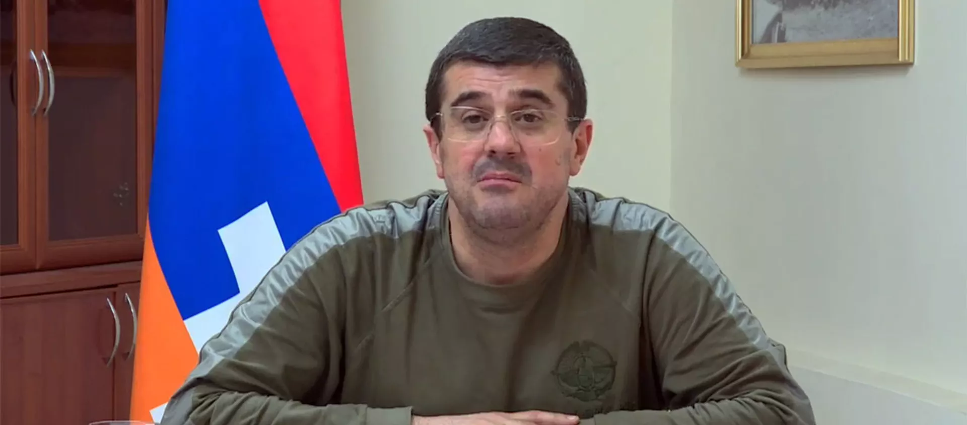 Президент Карабаха Араик Арутюнян в прямом эфире обратился к гражданам Карабаха (11 ноября 2020). Карабах - Sputnik Армения, 1920, 26.01.2021
