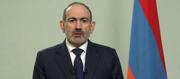 Обращение премьер-министра Никола Пашиняна в прямом эфире (12 ноября 2020). Еревaн Обращение премьер-министра Никола Пашиняна в прямом эфире (12 ноября 2020). Еревaн - Sputnik Արմենիա