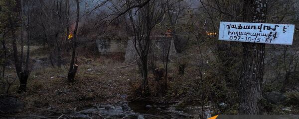 Карвачар перед вступлением в силу соглашения о передаче земель - Sputnik Армения