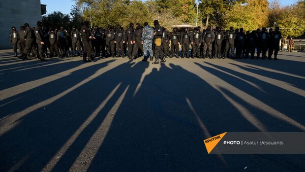 Ситуация на площади Свободы (13 ноября 2020). Еревaн - Sputnik Արմենիա