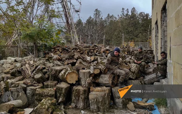 Мартакерт после прекращения военных действий Мартакерт после прекращения военных действий - Sputnik Армения