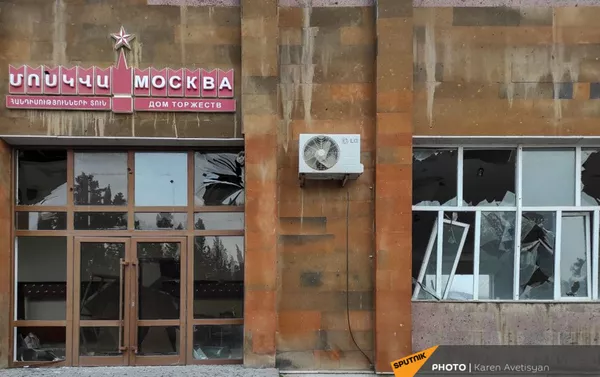 Мартакерт после прекращения военных действий Мартакерт после прекращения военных действий - Sputnik Армения