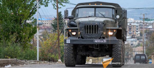 Российские миротворцы в Карабахе (14 ноября 2020). - Sputnik Արմենիա