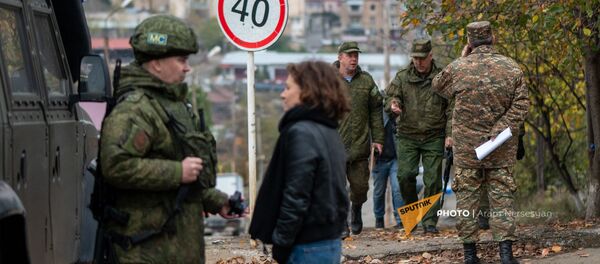 Российские миротворцы в Карабахе (14 ноября 2020). Российские миротворцы в Карабахе (14 ноября 2020). - Sputnik Արմենիա