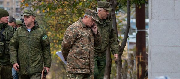 Российские миротворцы в Карабахе (14 ноября 2020). - Sputnik Армения