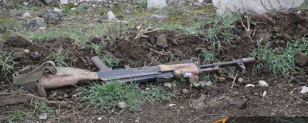 Дорога на подступе к Шуши после окончания военных действий (14 ноября 2020). Карабах - Sputnik Армения