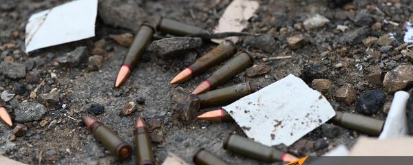 Дорога на подступе к Шуши после окончания военных действий (14 ноября 2020). Карабах - Sputnik Արմենիա