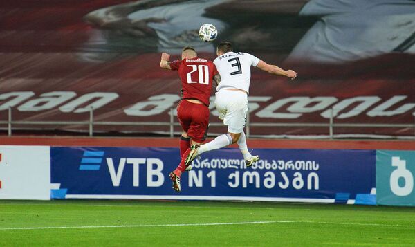 Футбольная победа: Армения выиграла у Грузии и сохранила шанс на первое место в группе - Sputnik Армения