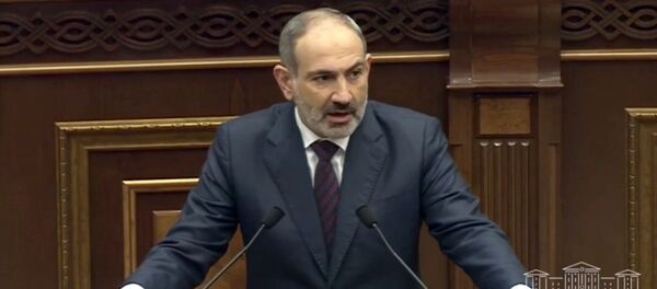 Выступление премьер-министра Никола Пашиняна в НС Армении (16 ноября 2020). Еревaн - Sputnik Արմենիա
