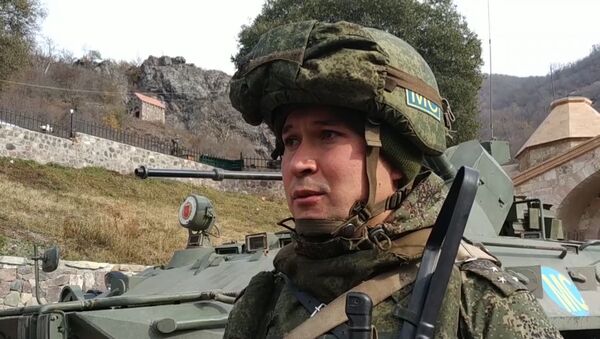 Старший лейтенант из состава миротворческих сил РФ рассказывает о Дадиванке - Sputnik Արմենիա