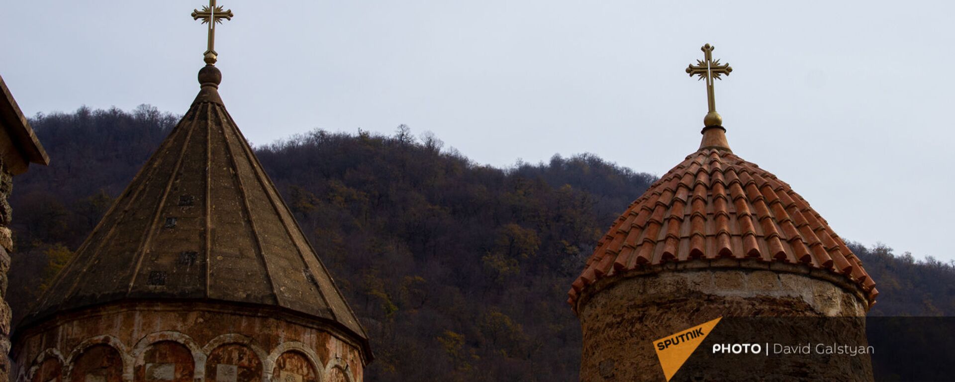 Российские миротворцы у монастырского комплекса Дадиванк (16 ноября 2020). Карабах - Sputnik Армения, 1920, 26.01.2021