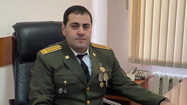 Подполковник Службы нацбезопасности Армении Ашот Ташчян - Sputnik Արմենիա